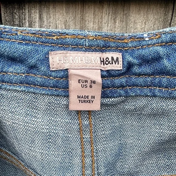 Vintage H & M Classic Blue Women's Jeans - Picture 4 of 6